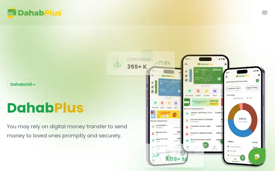 Screenshot of dahabplus.com