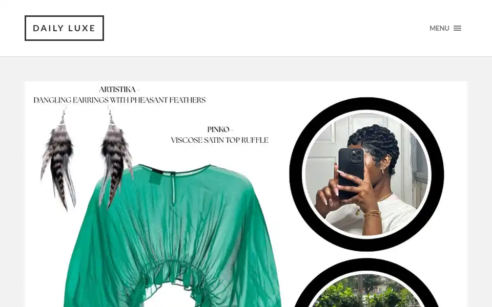 Screenshot of dailyluxe.online