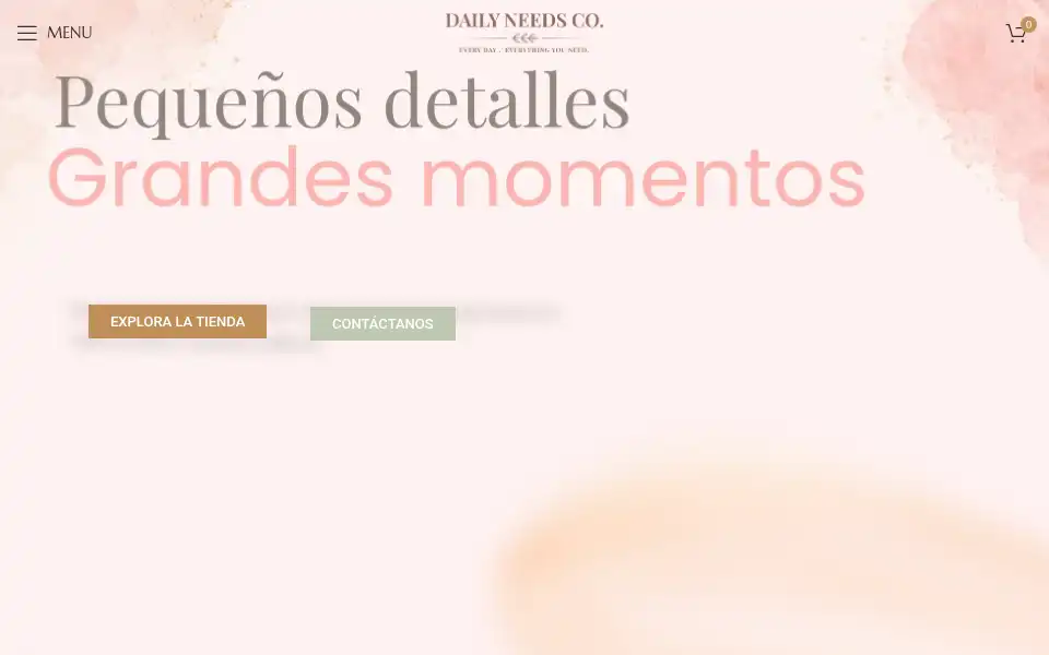 Screenshot of dailyneedsco.com