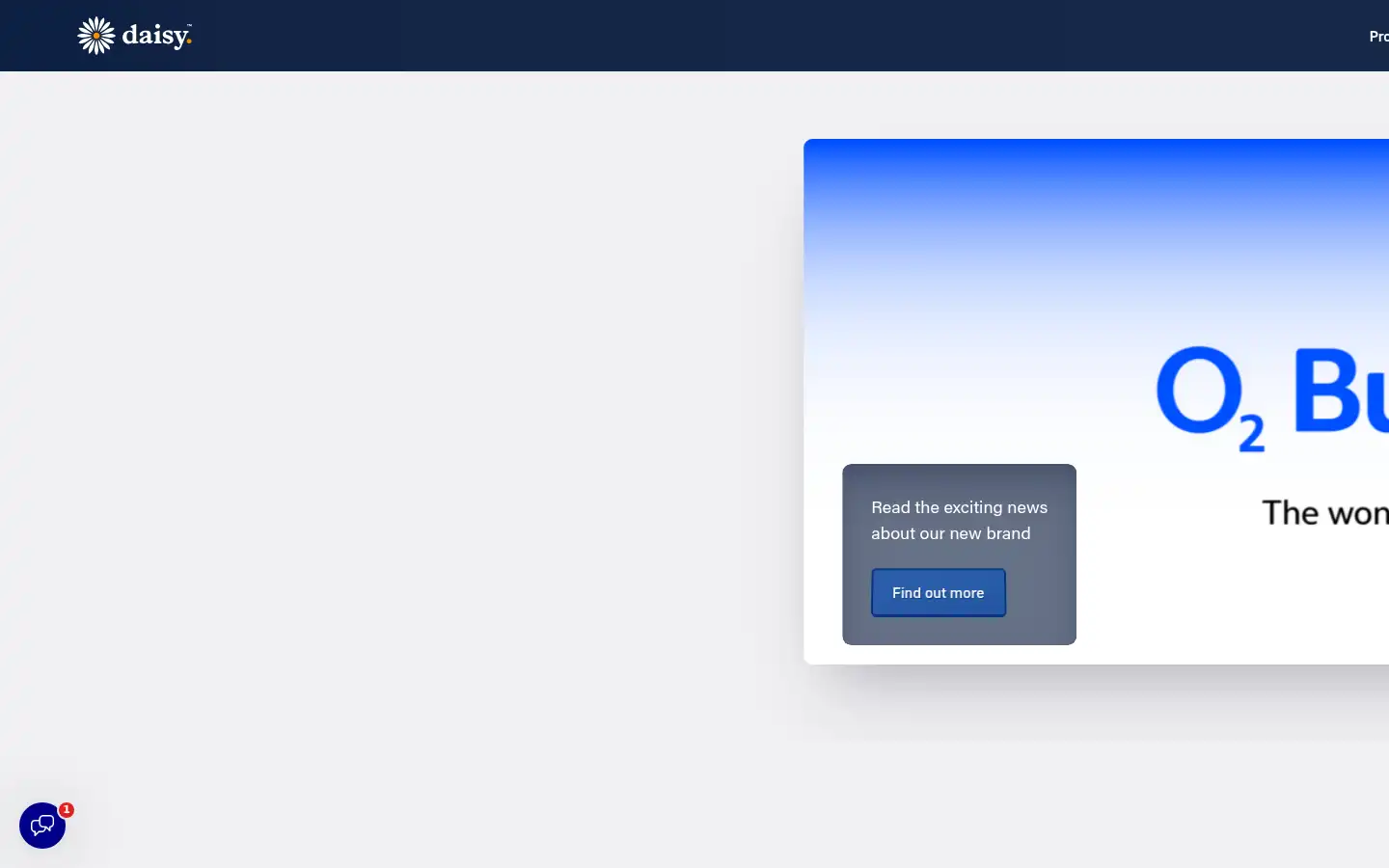 Screenshot of daisycomms.co.uk