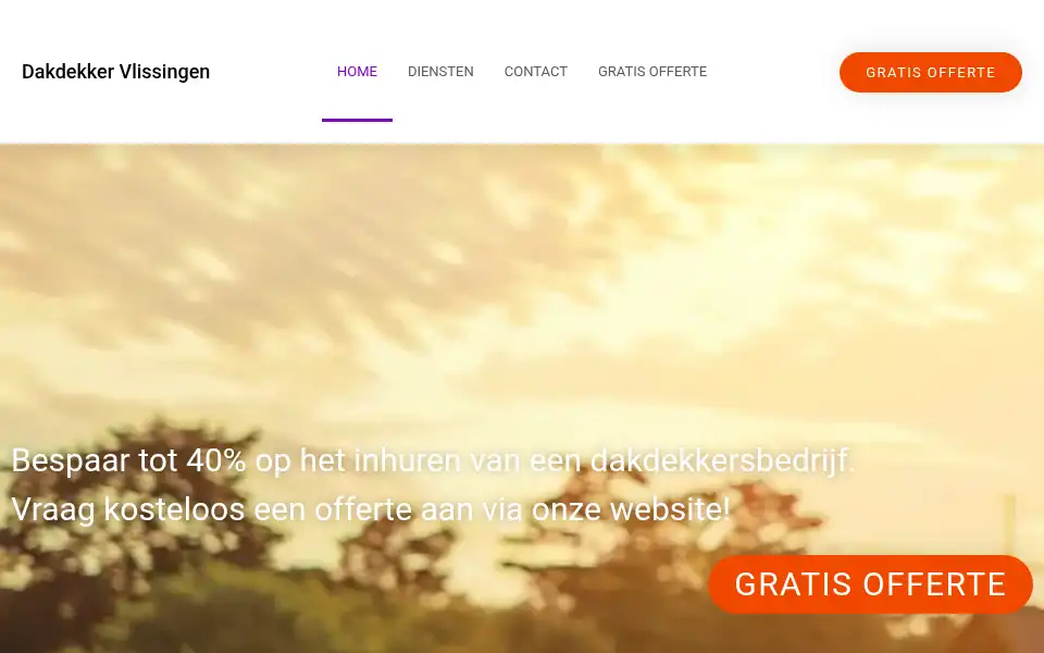 Screenshot of dakdekkervlissingen.net