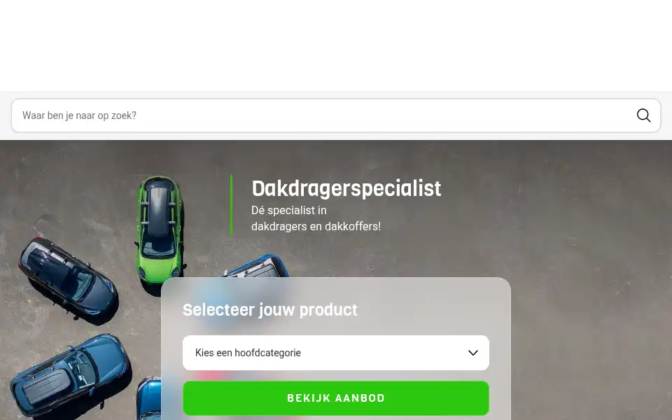 Screenshot of dakdragerspecialist.nl