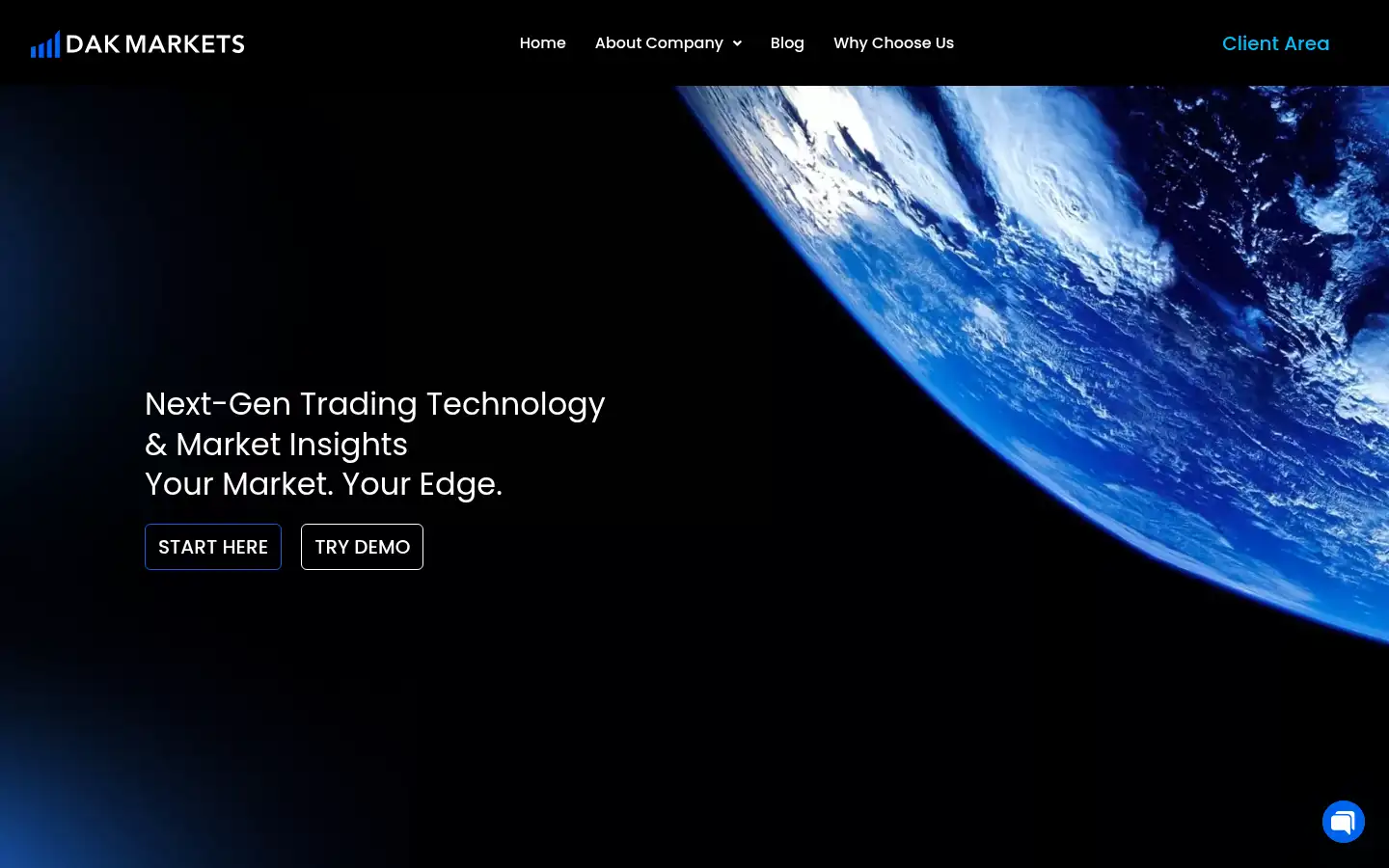 Screenshot of dakmarkets.com