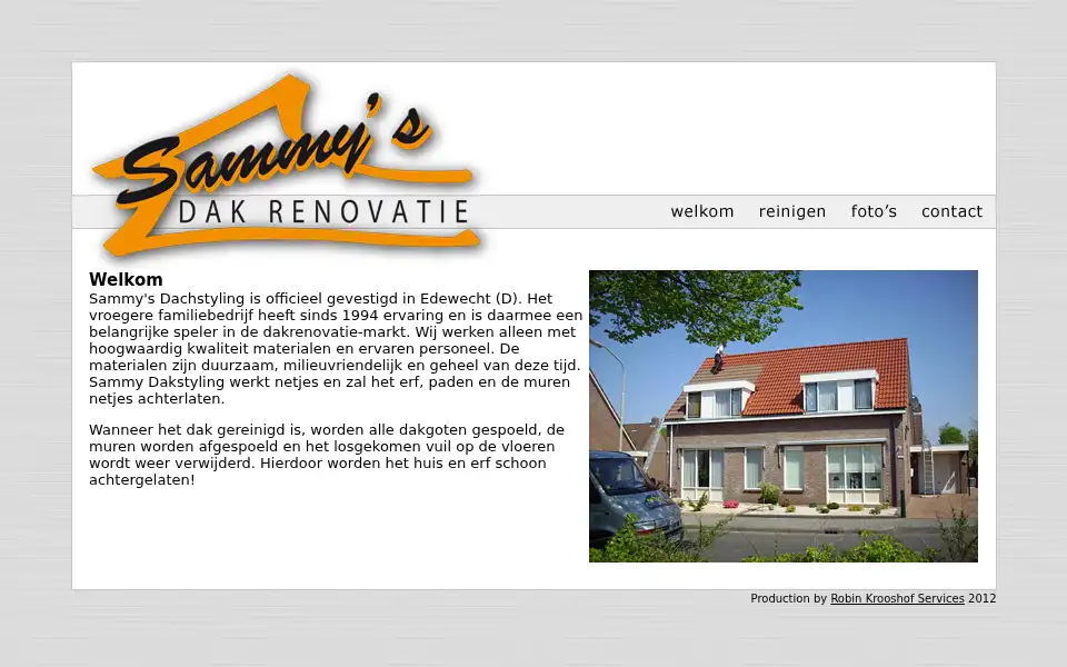Screenshot of dakstyling.nl