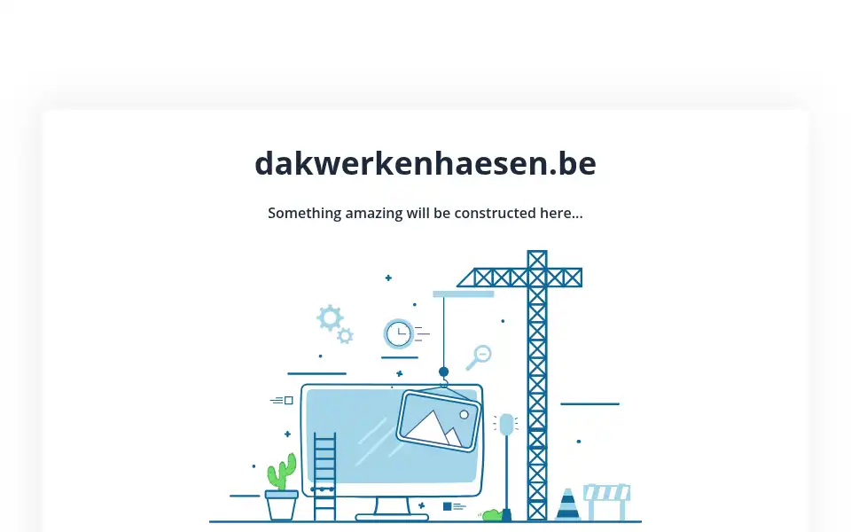 Screenshot of dakwerkenhaesen.be