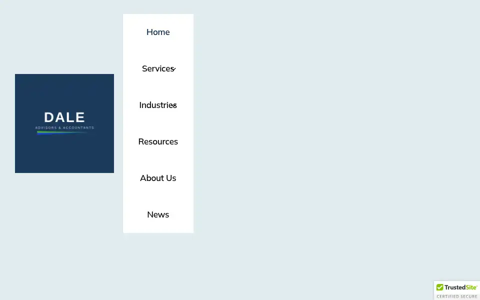 Screenshot of dalecpa.com