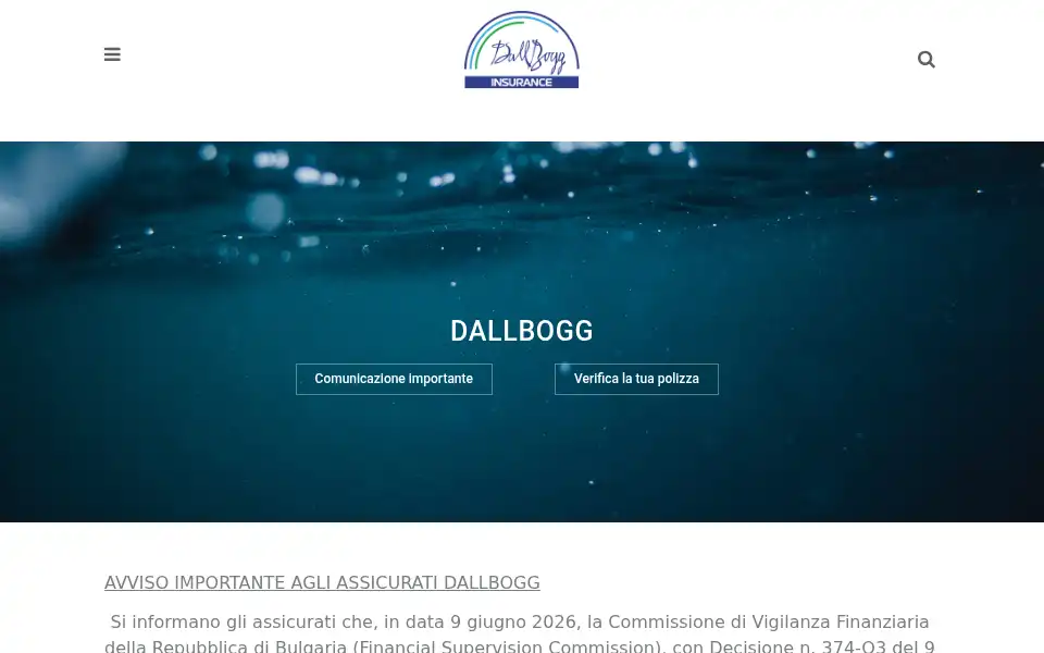 Screenshot of dallbogg.it