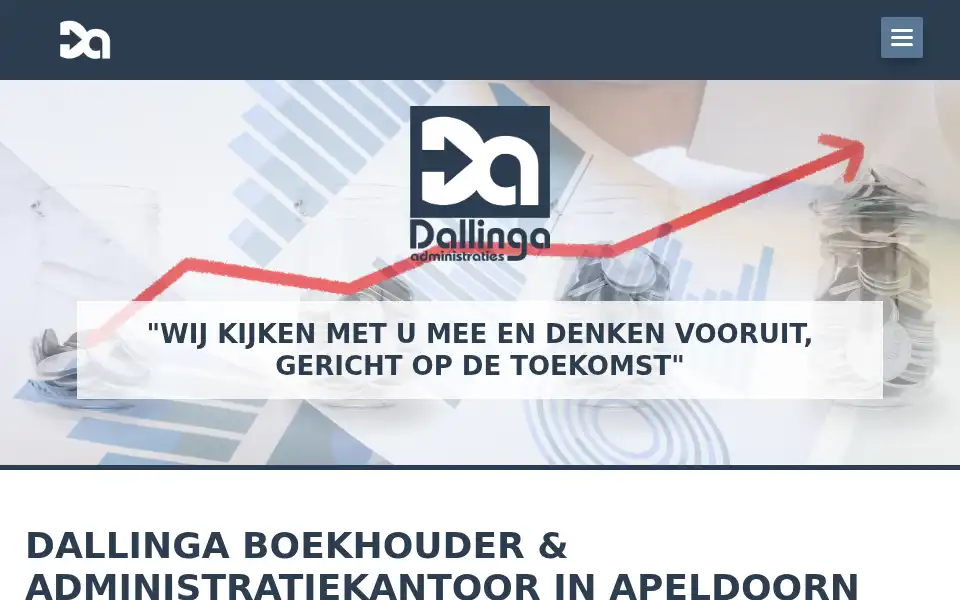 Screenshot of dallinga-administraties.nl