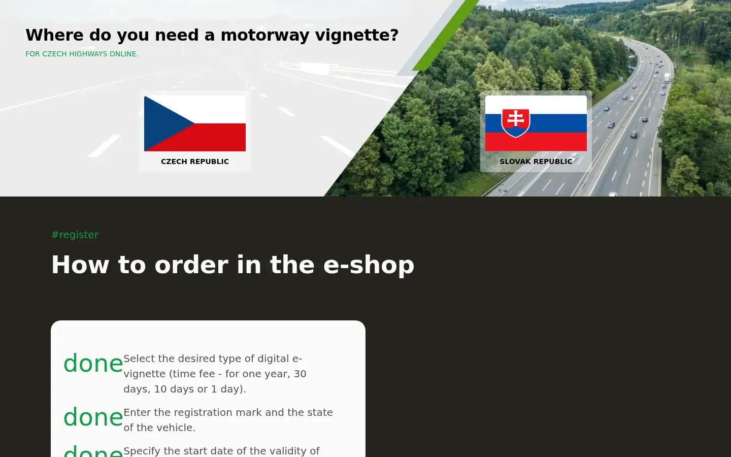 Screenshot of dalnicka.cz
