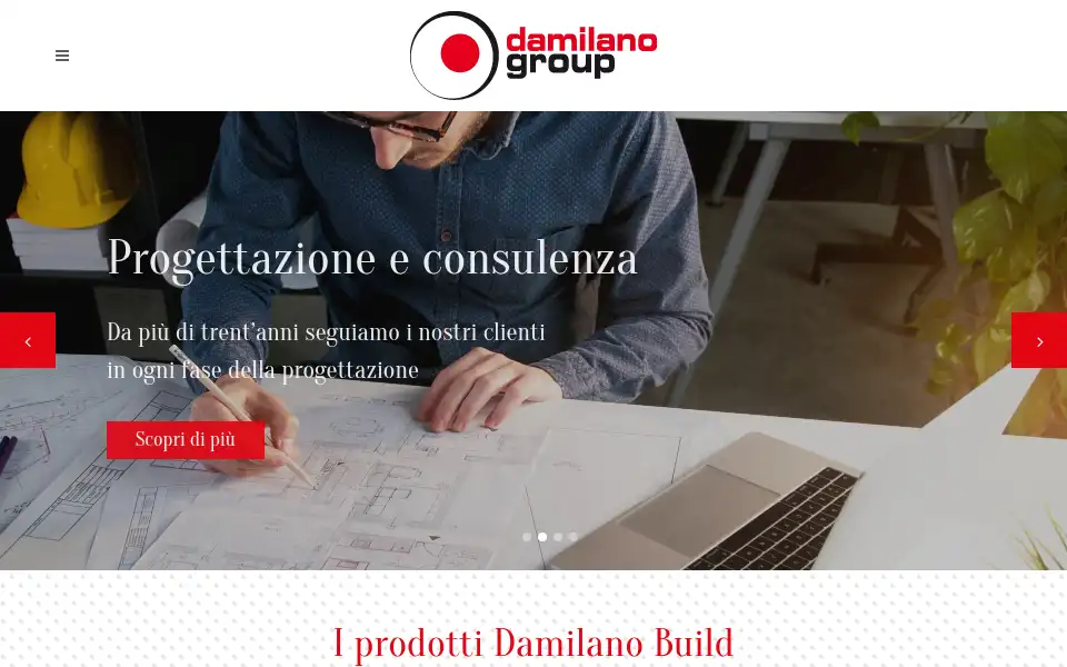 Screenshot of damilano.build
