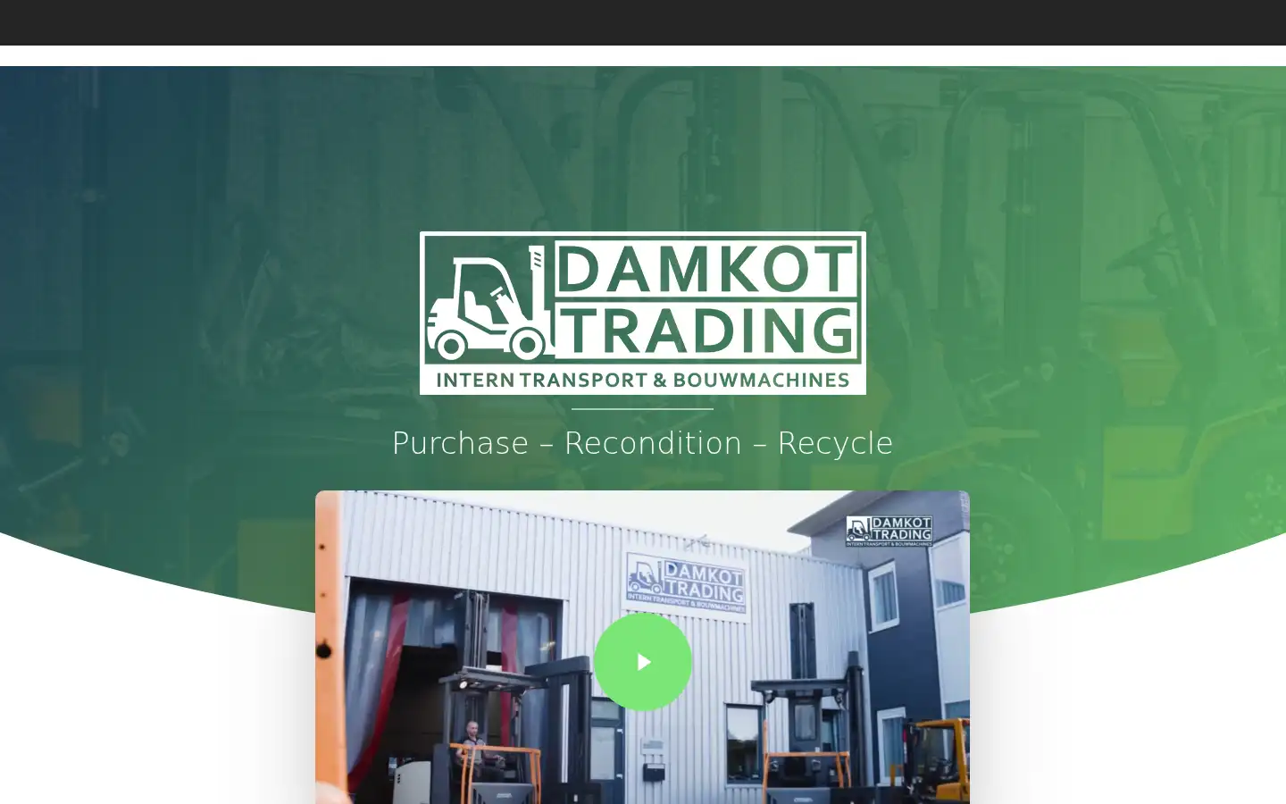 Screenshot of damkottrading.eu