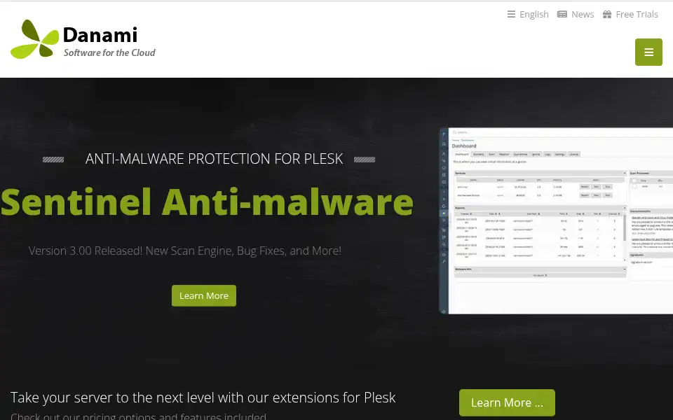 Screenshot of danami.com