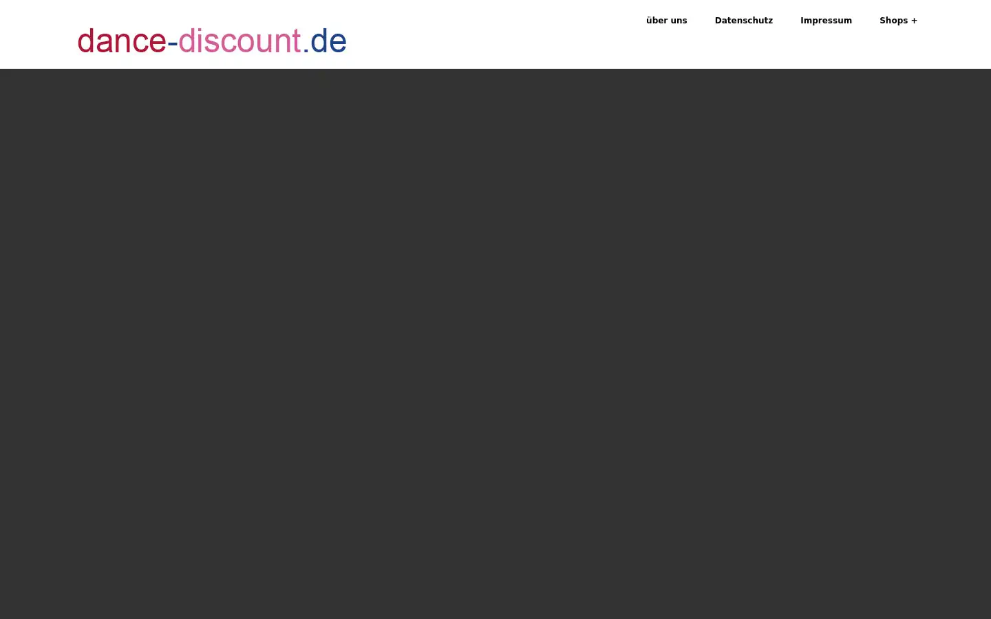 Screenshot of dance-discount.de