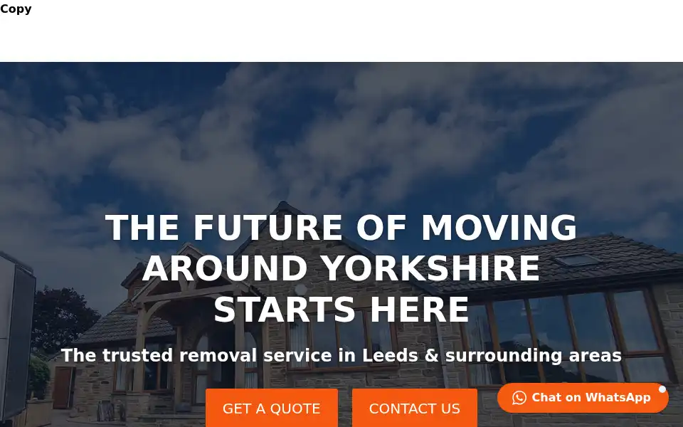 Screenshot of dandgmoves.co.uk