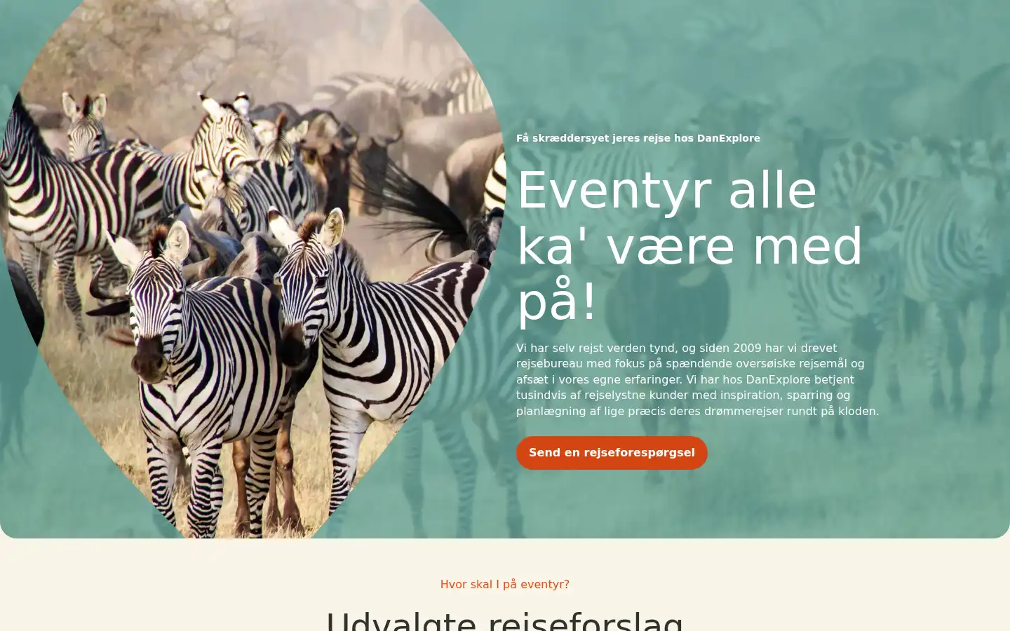 Screenshot of danexplore.dk