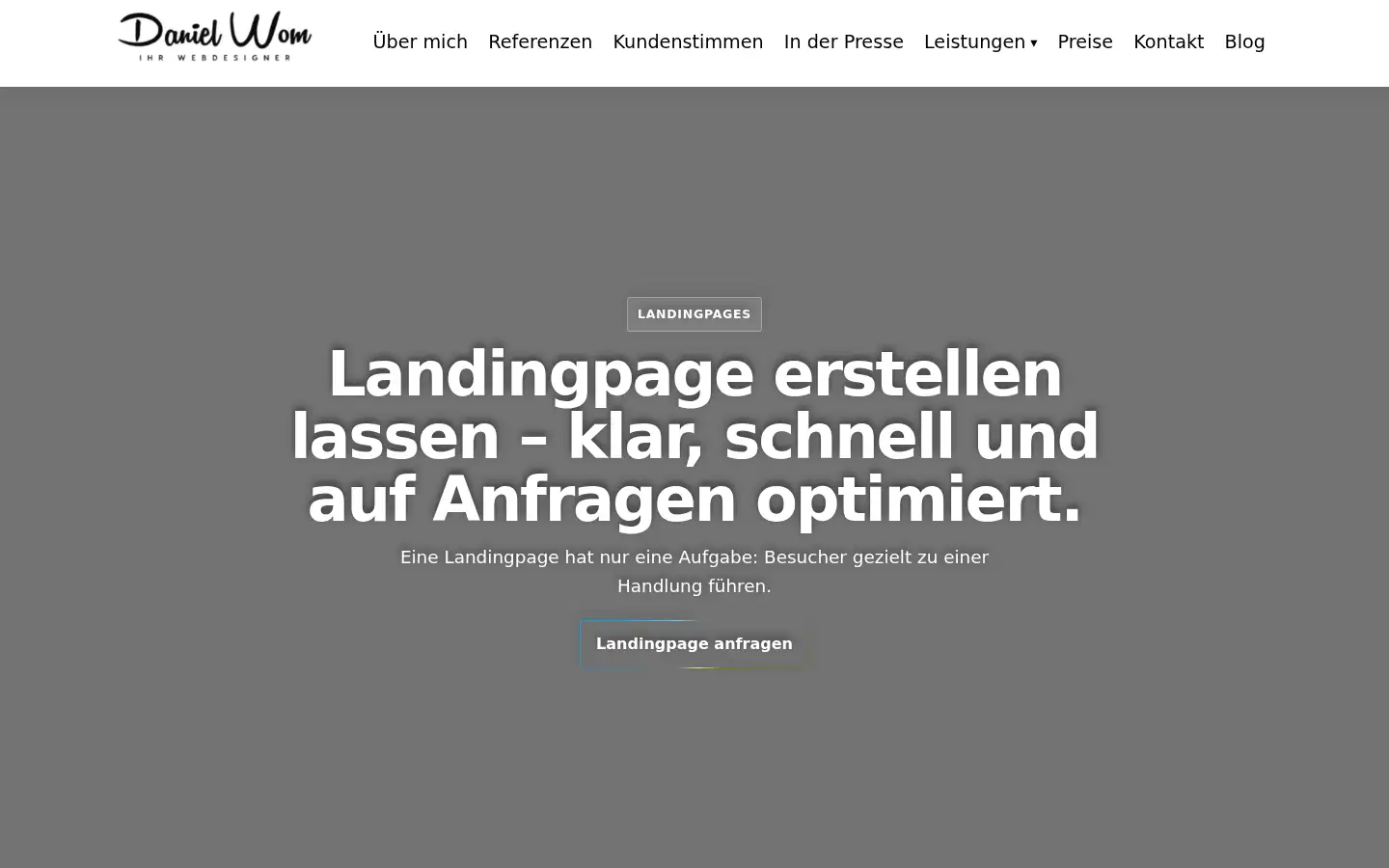 Screenshot of daniel-wom.at