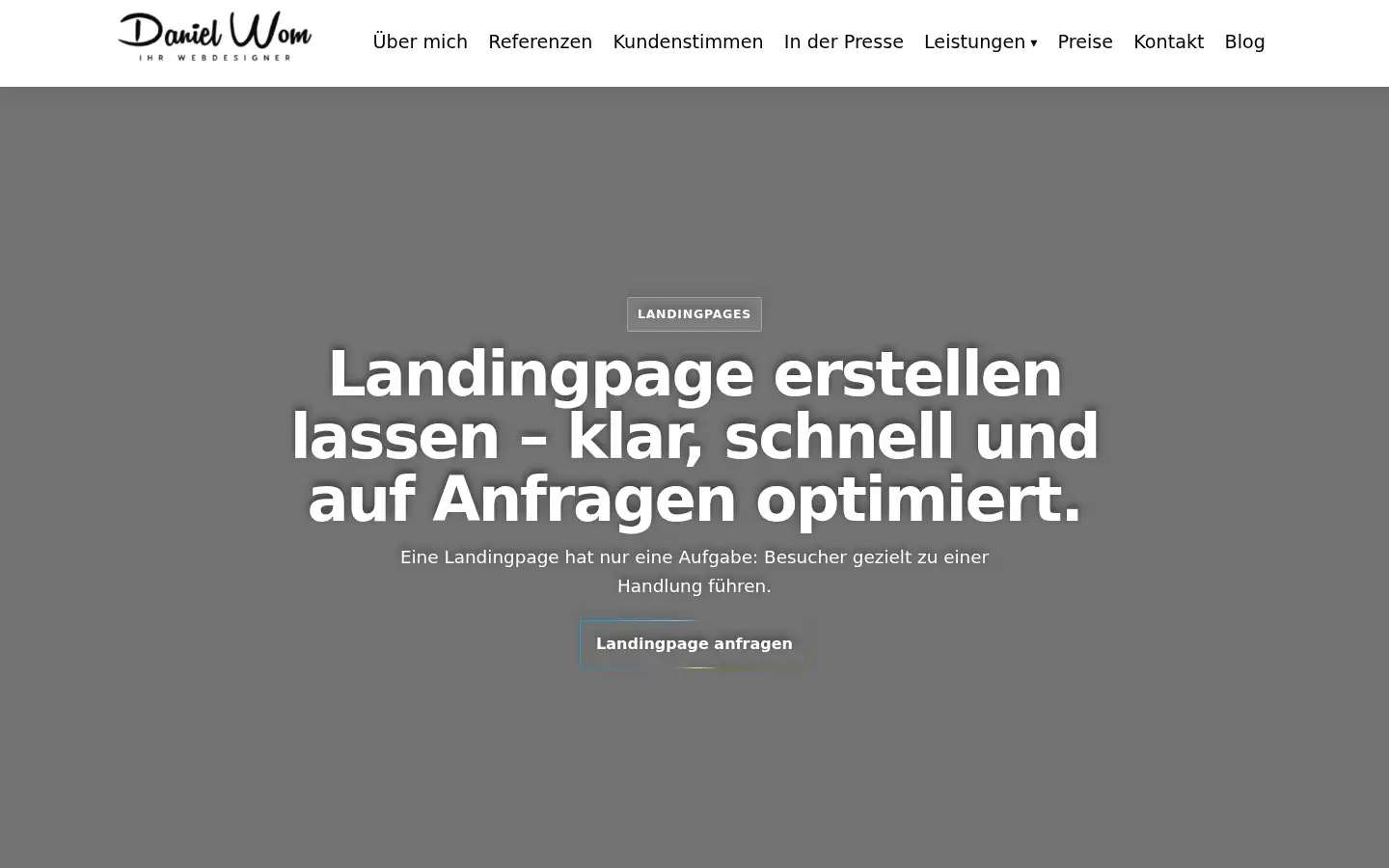 Screenshot of daniel-wom.de