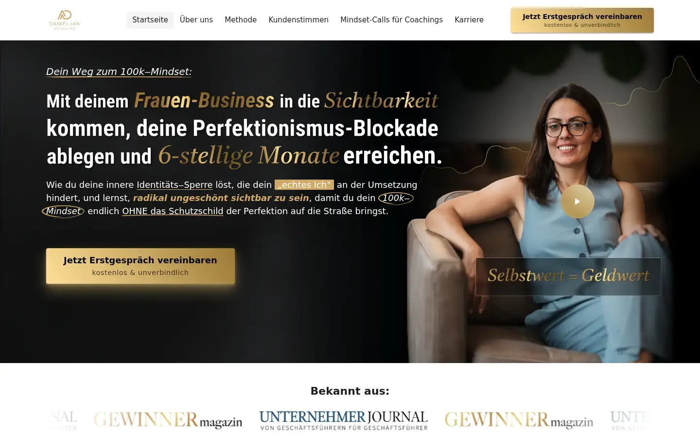 Screenshot of danieljan-consulting.de
