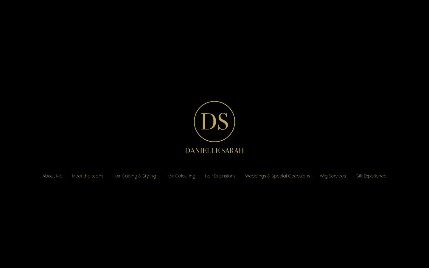 Screenshot of daniellesarah.com