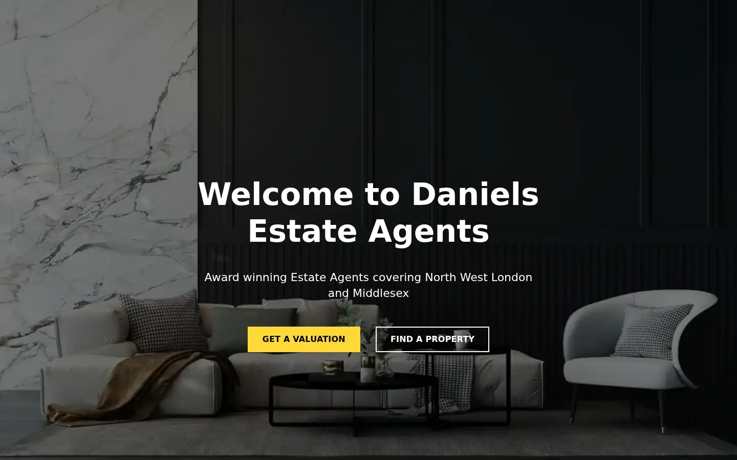 Screenshot of danielsestateagents.co.uk