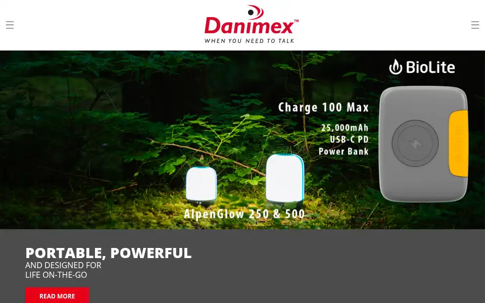 Screenshot of danimex.com