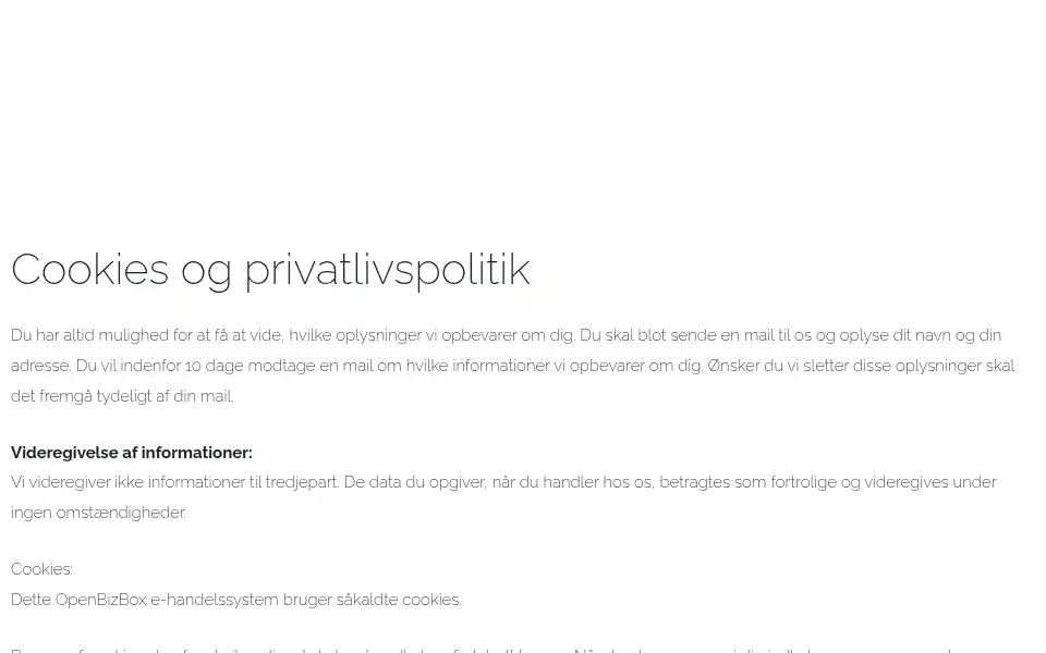 Screenshot of dansksejlogmotor.dk