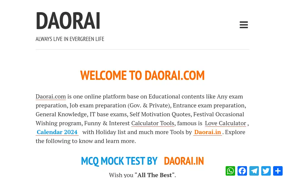 Screenshot of daorai.com
