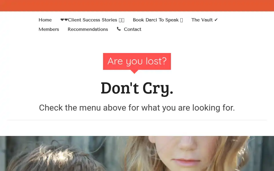 Screenshot of darcitalks.com