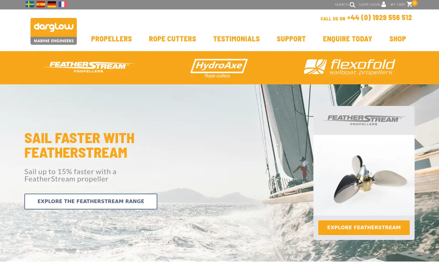 Screenshot of darglow.co.uk