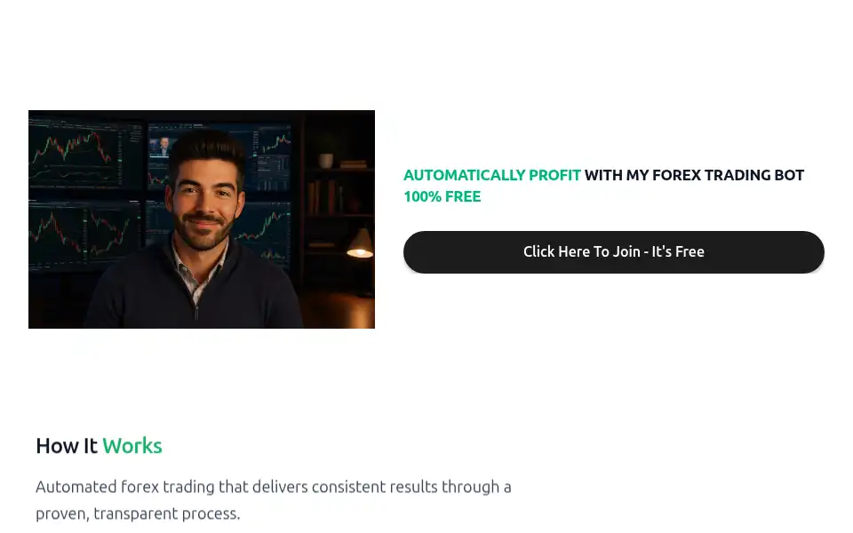 Screenshot of darkalgotradings.com