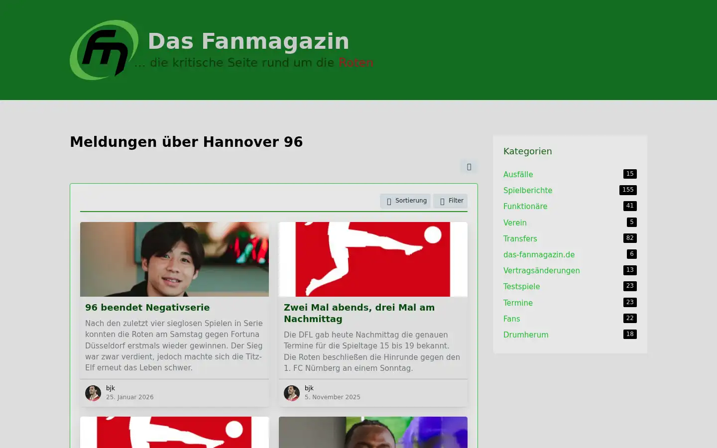 Screenshot of das-fanmagazin.de