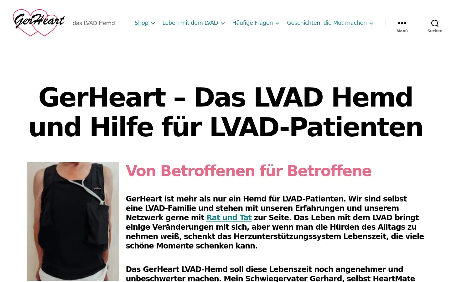 Screenshot of das-lvad-hemd.de
