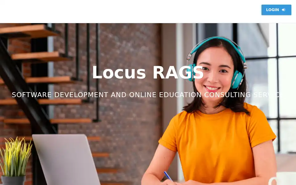Screenshot of dashboard.locusrags.com