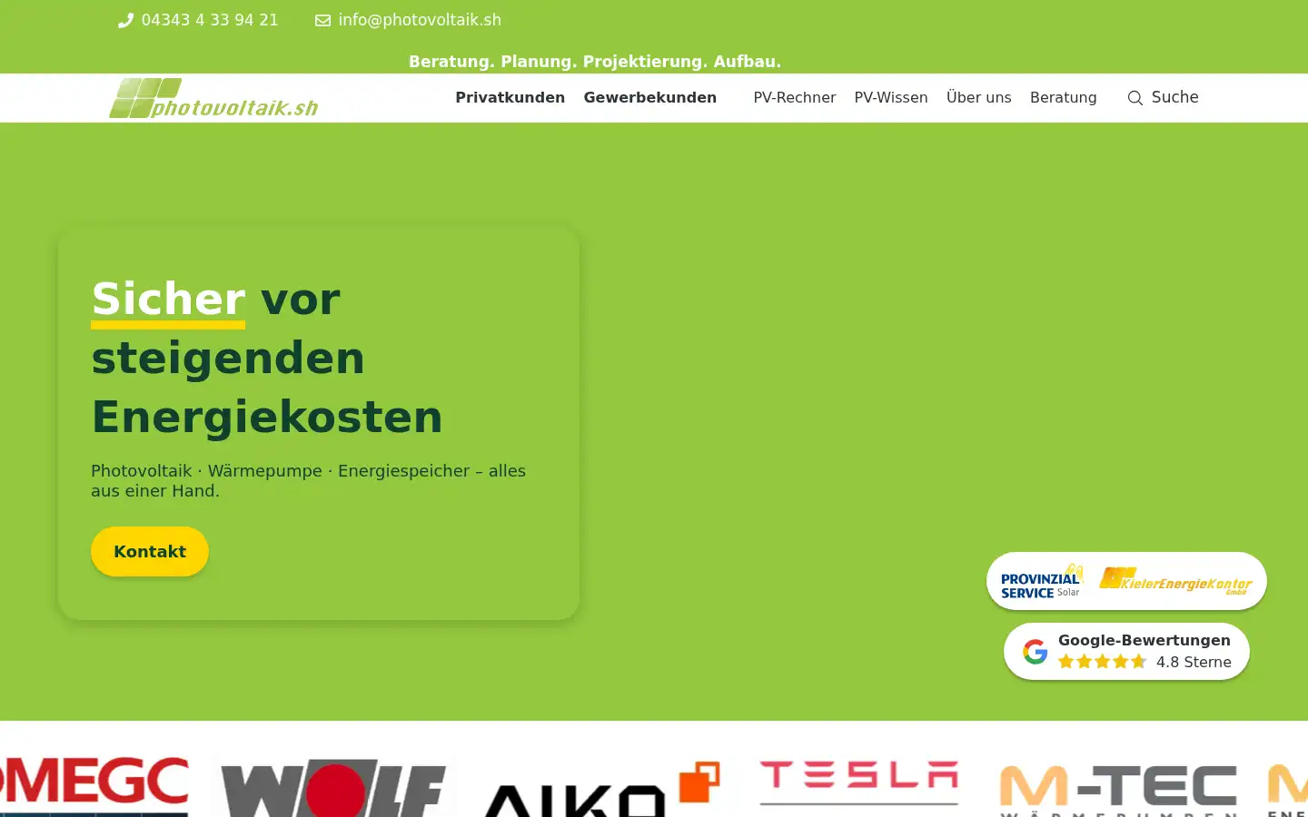 Screenshot of dassolar.de