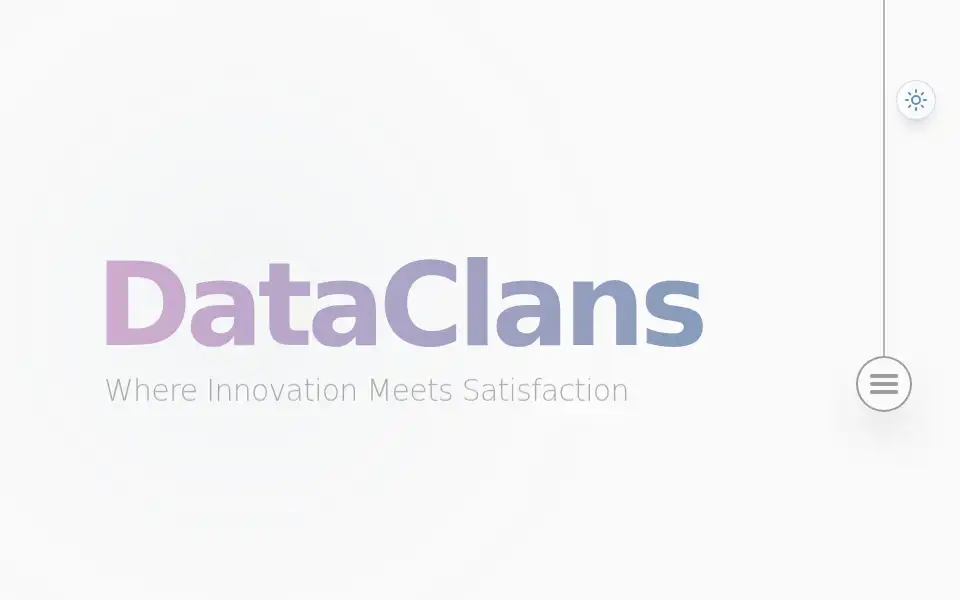 Screenshot of dataclans.com