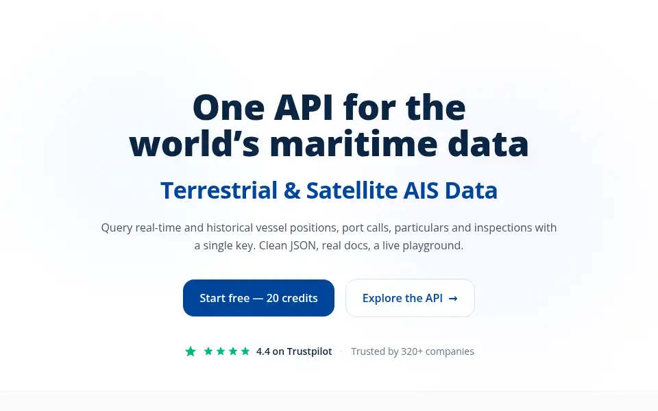 Screenshot of datadocked.com