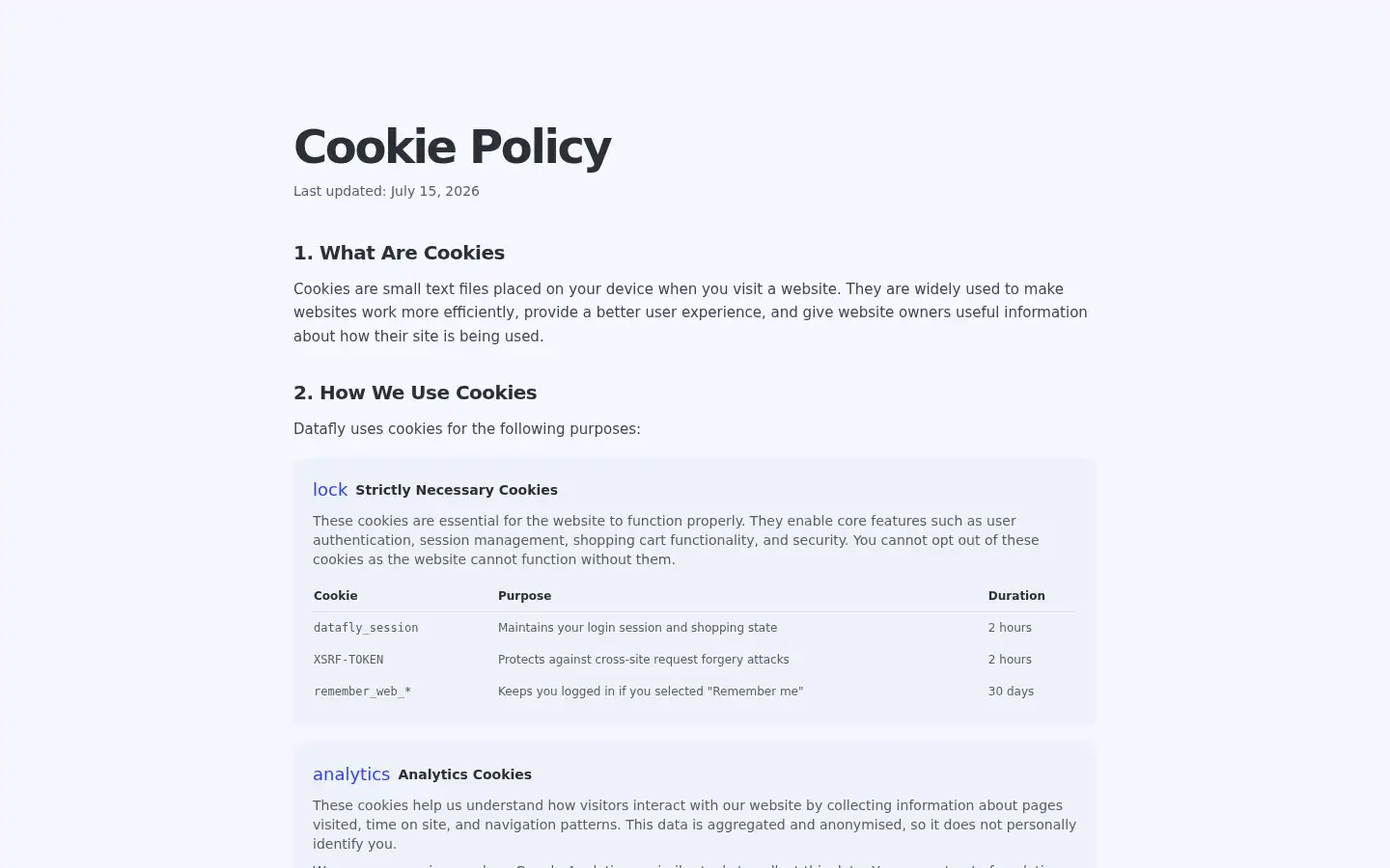Screenshot of datafly.uk