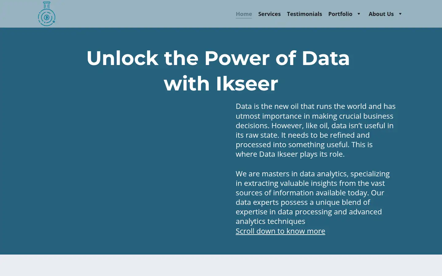 Screenshot of dataikseer.com