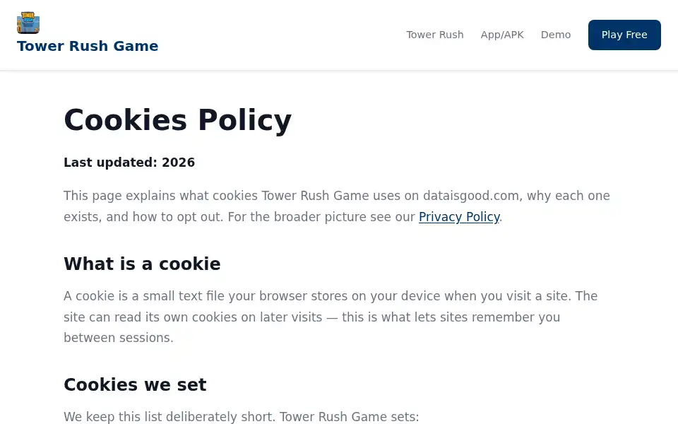 Screenshot of dataisgood.com