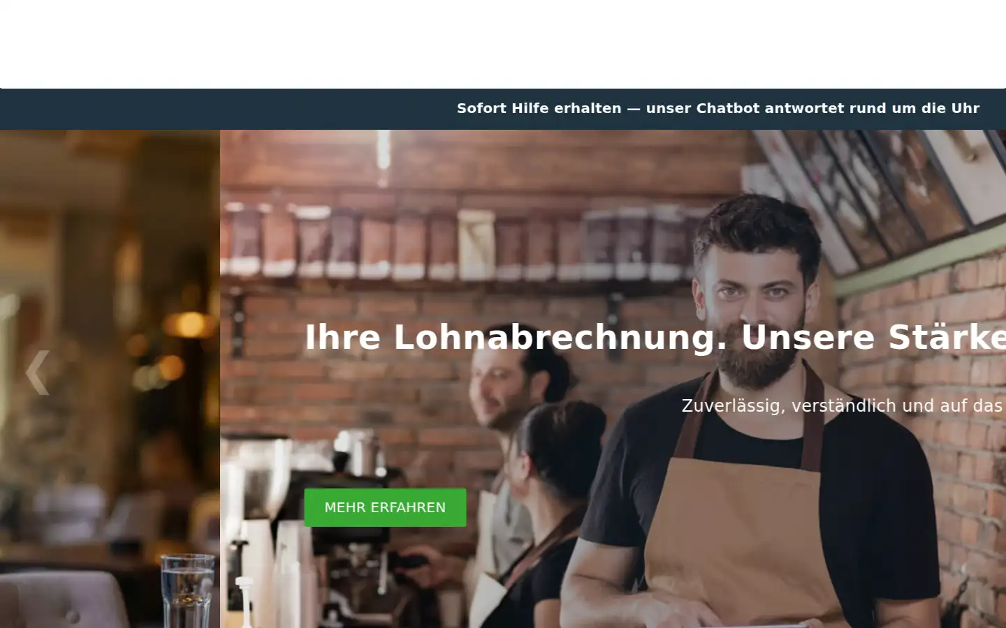 Screenshot of dataline.de