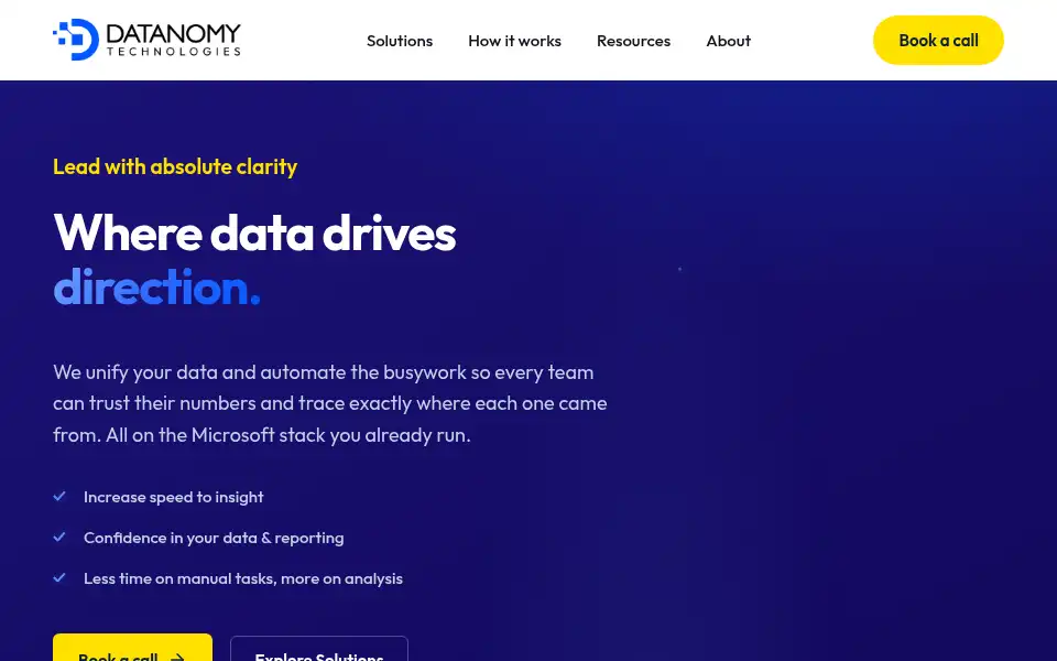 Screenshot of datanomy.uk