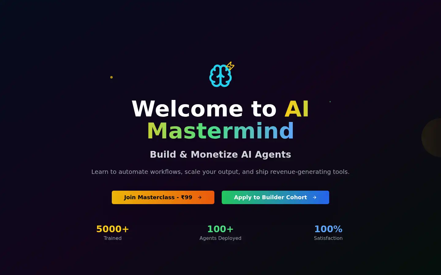 Screenshot of datasciencemasterminds.com