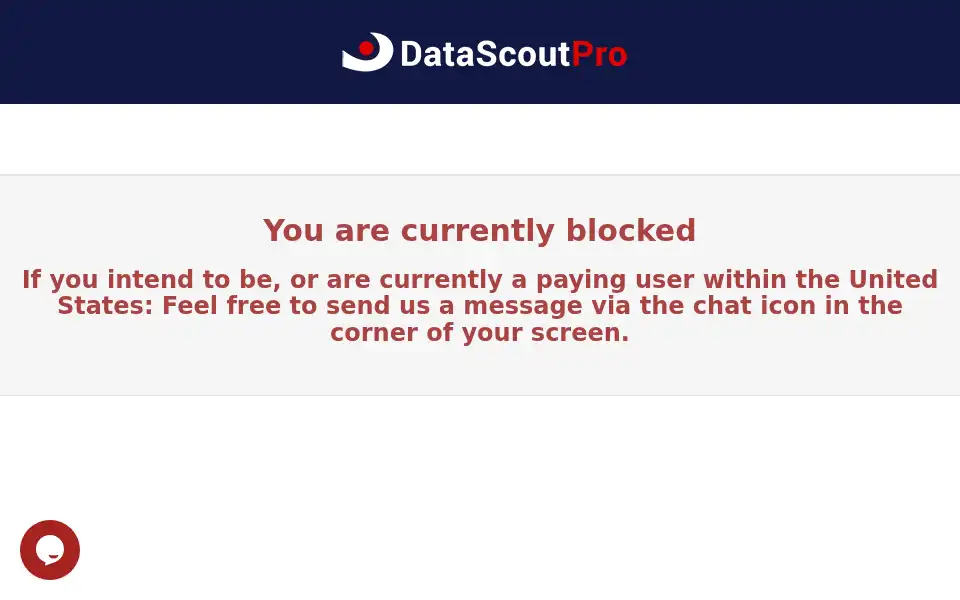Screenshot of datascoutpro.com
