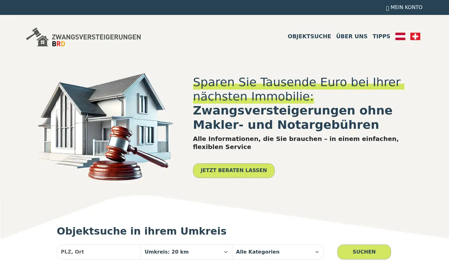 Screenshot of dateninfoservice.de