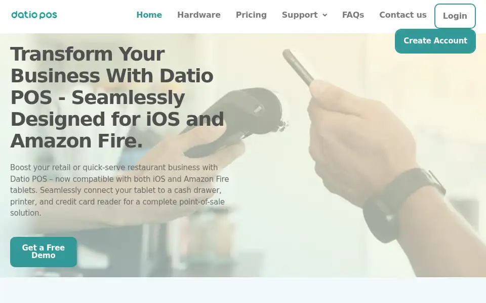 Screenshot of datiopos.com