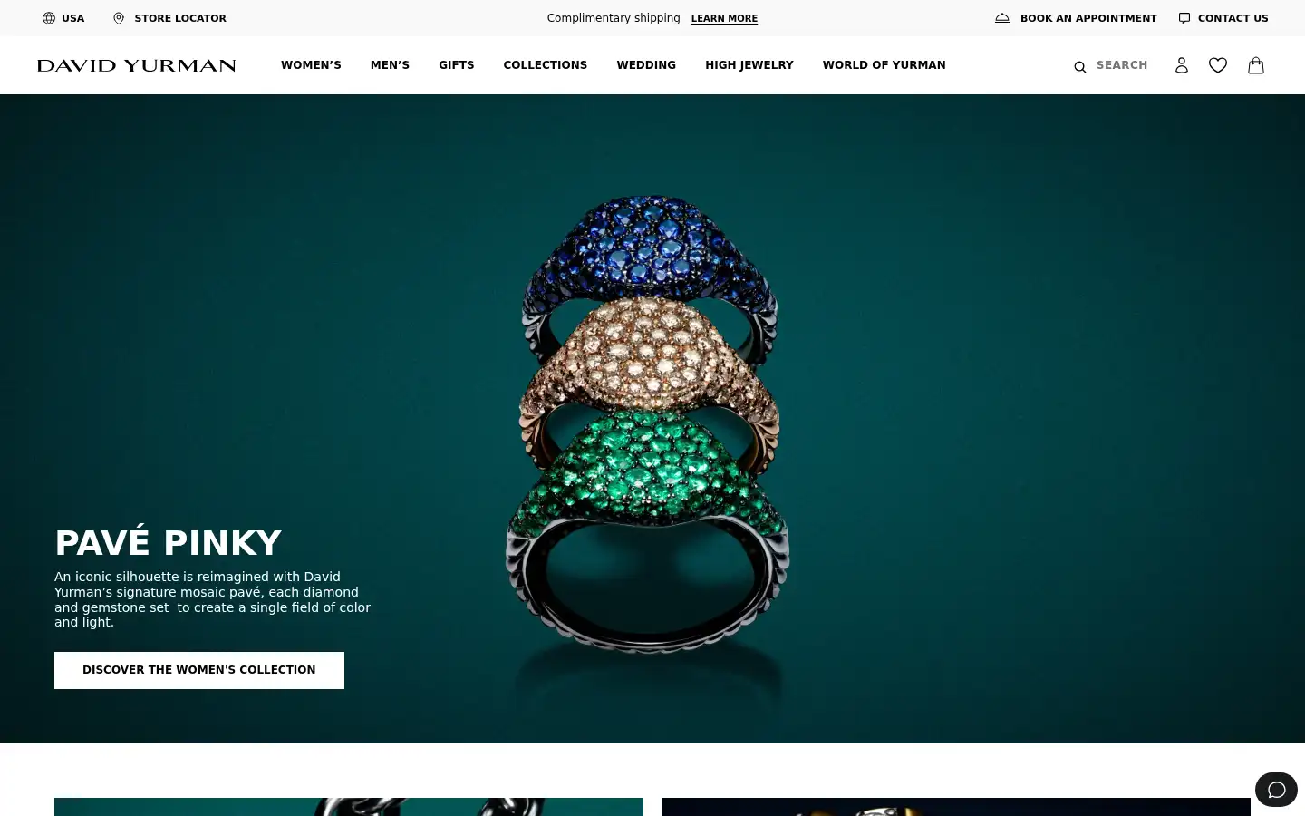 Screenshot of davidyurman.com