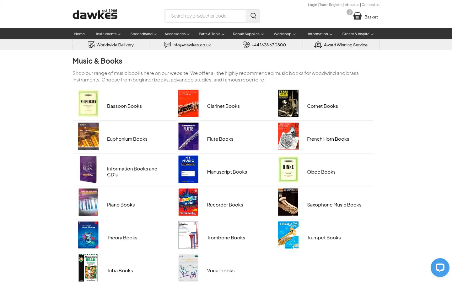 Screenshot of dawkes.co.uk