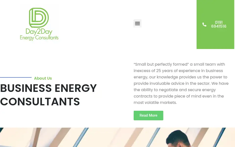 Screenshot of day2dayenergy.co.uk