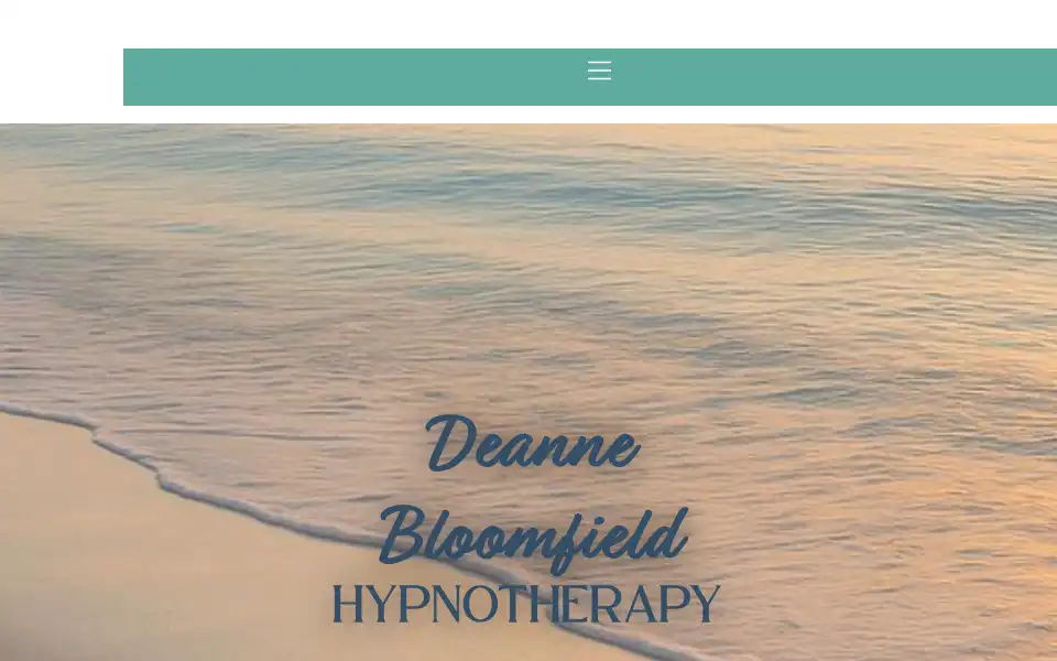 Screenshot of dbhypno.co.uk