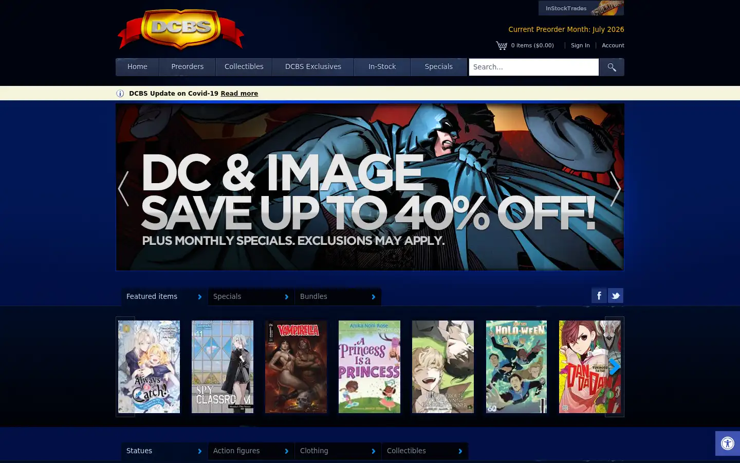 Screenshot of dcbservice.com
